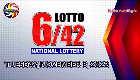 Lotto results for November 8, 2022 .